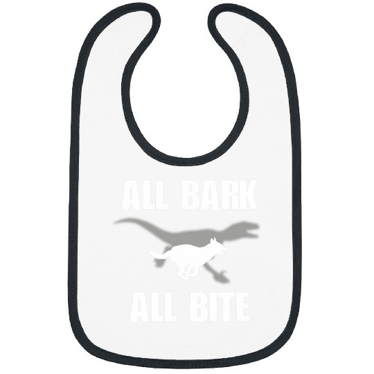 All Bark All Bite Belgian Malinois Maliraptor Maligator 2 Bibs