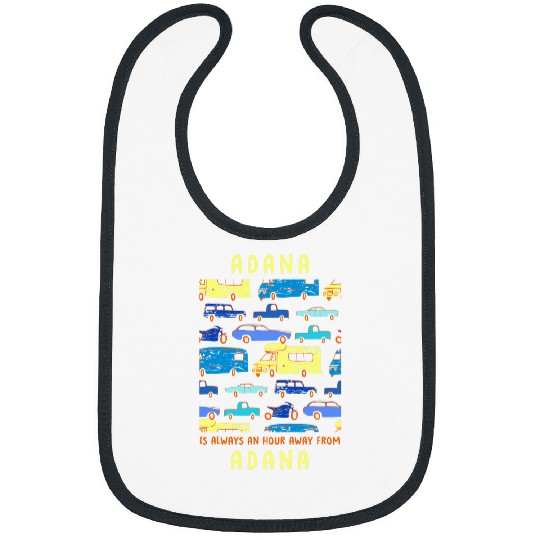 Lacrosse Gift Adana is an Hour Away from Adana Traffic Memes Rush Hour Bibs