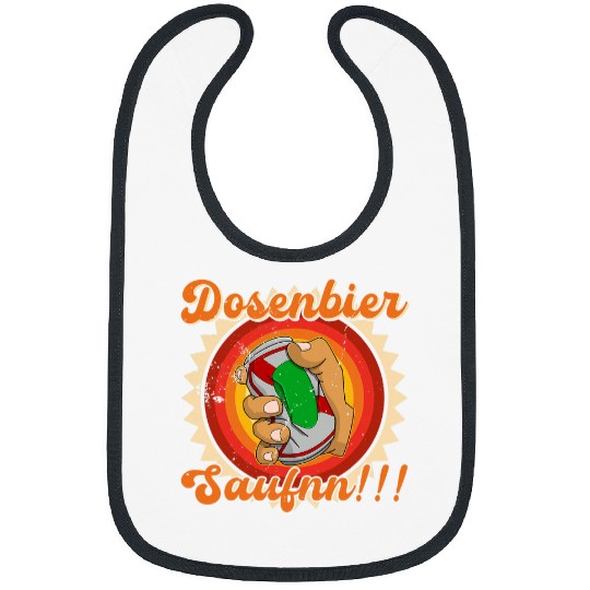 Beer Fun Canned beer alcohol beer beer cans booze drinker 5 Bibs