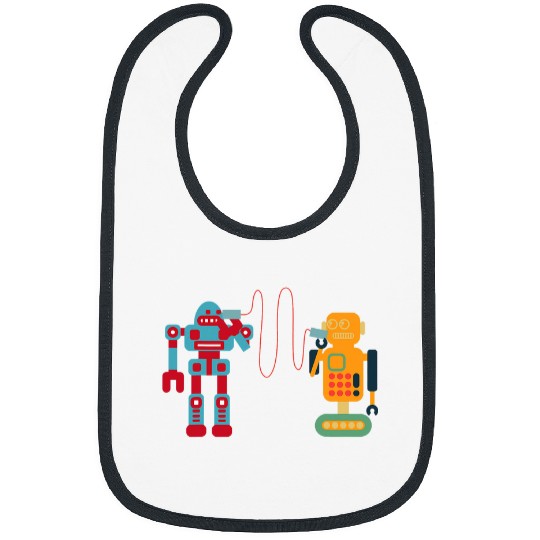 Futuristic Robotics AI Artificial Intelligence Droid Bibs