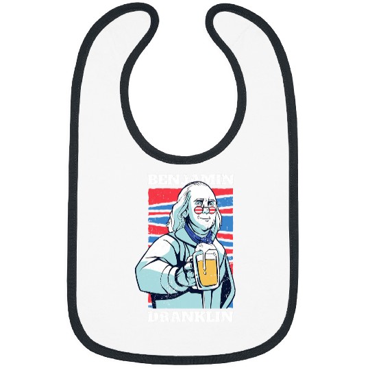 Beer Fun Ben Franklin Drinking Beer Benjamin Dranklin Bibs