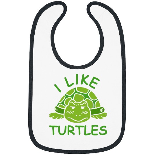 Turtle Pet i like turtles Awesome Turtle Bibs