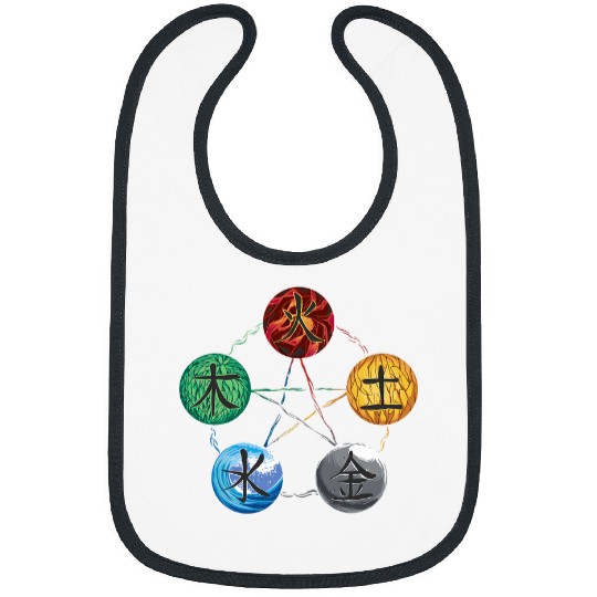 5 Element Qigong Energy Flow Meditation Tai Chi Yoga Bibs