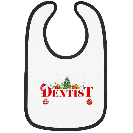 Christmas dentists Claus Merry Christmas Dental Squad Pajamas 21 Bibs