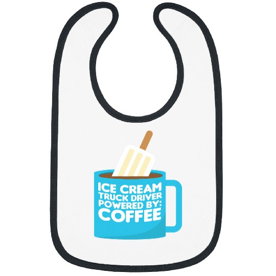 Coffee Fun ice cream truck driver coffee Bibs