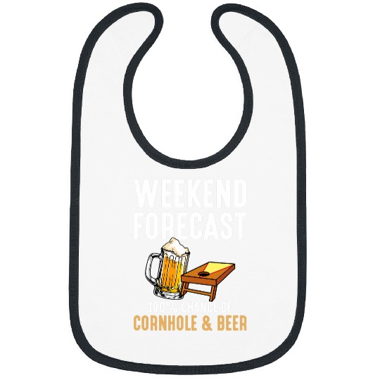 Beer Fun Forecast Cornhole And Beer cornhole Bibs