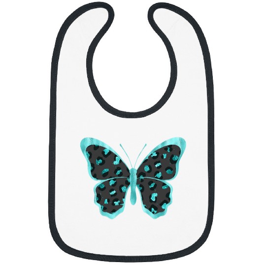 Butterfly Fairy Grunge Fairycore Aesthetic Leopard Print 22 Bibs