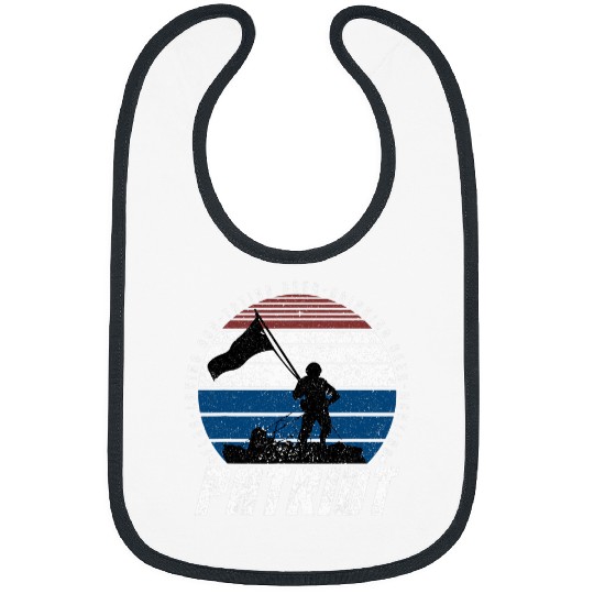 Beer Fun Flag Waving guns Toting Beer Drinking Deer Hunting Patriot Bibs