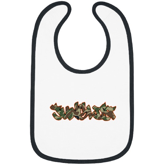 Drums Drummer Junglist Camo Graffiti DNB Drum n Bass Drums Bibs