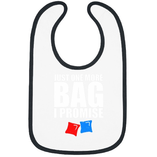 Beer Fun Just one more bag Cornhole Player Gift Beer Drinking Bags Bibs