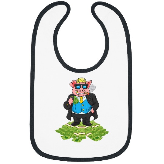 Capitalist Investors Entrepreneur Capitalism Pig 21 Bibs