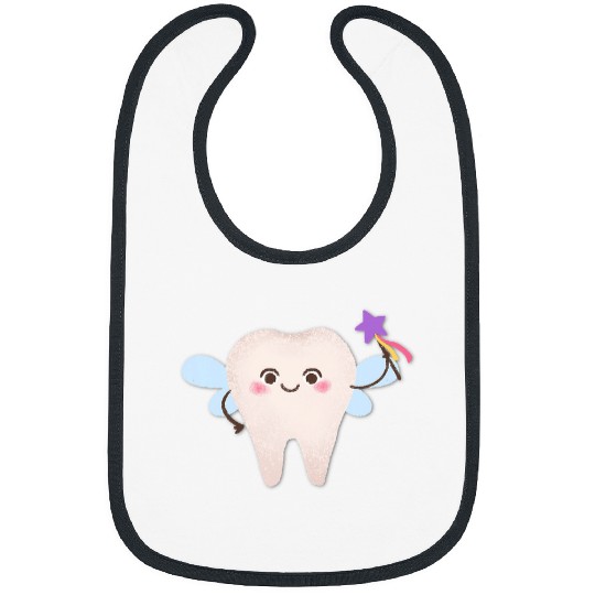 Funny Tooth Fairy for Dentists Bibs