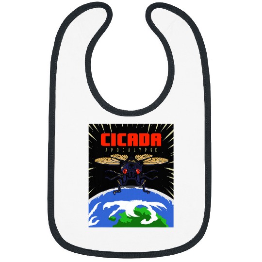 Cicada Apocalypse Brood X Invasion Cicada Bibs