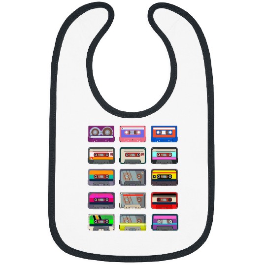80s Music Discs Funny 80s Music Outfit 70s Music Bibs