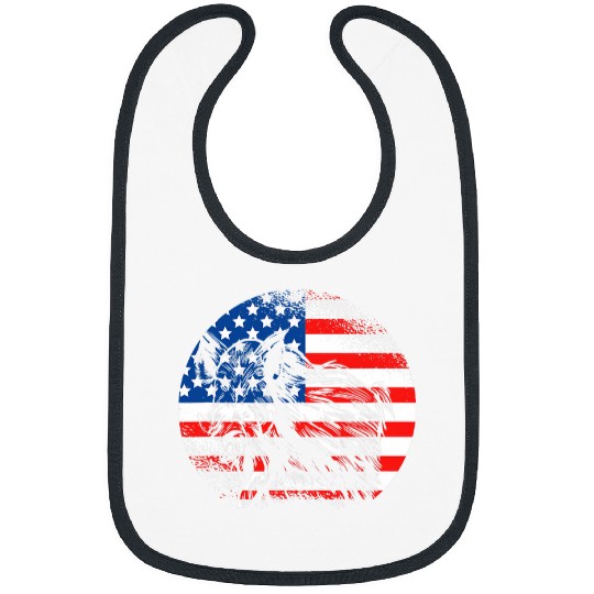 Hog Removal Technician US Flag Boar Hunting Wild vintages Pig 26 Bibs