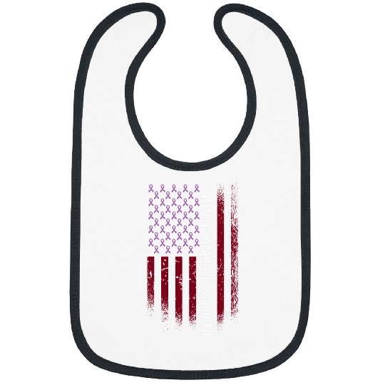 American Advocacy Campaign Flag Epilepsy Awareness Month Bibs