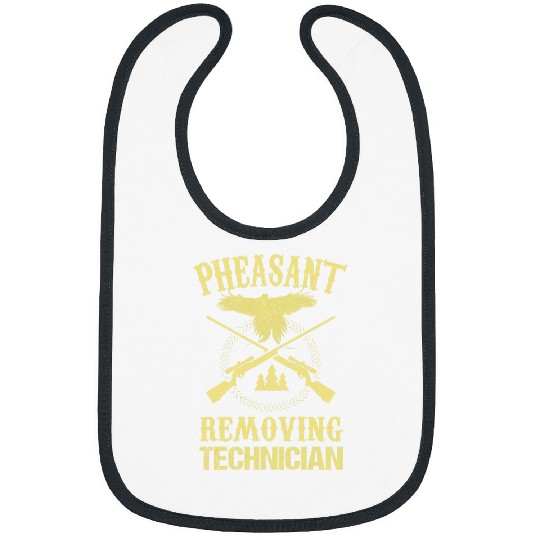Pheasant Hunting Season Bird Hunter Removing Technician 1 Bibs