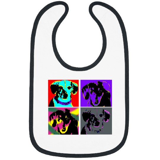 Color Palette Dachshund and Chiweenie Bibs