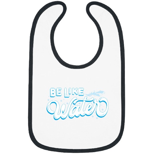 Be Like Water Daoism Ancient Chinese Tai Chi Taoism Bibs