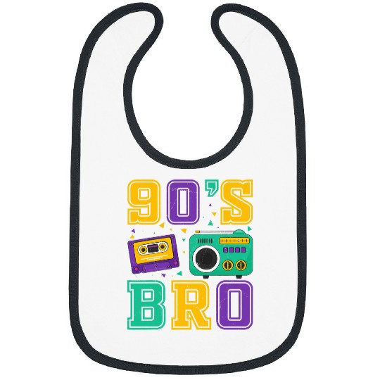 90s Music Party Women Men 1990s Bibs