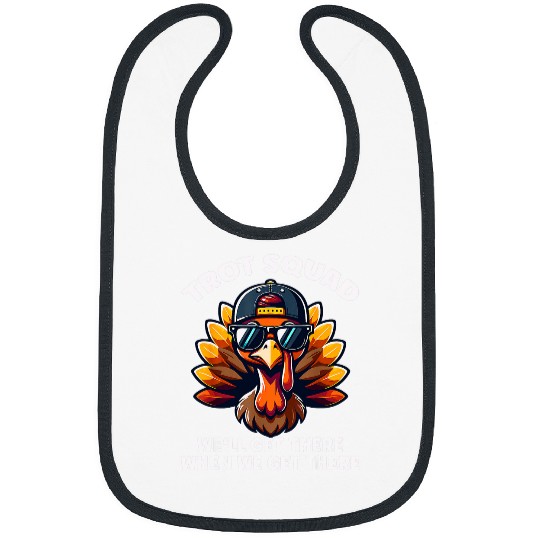Thanksgiving Turkey Running Outfit Gear Costume Turkey Trot 1 Bibs