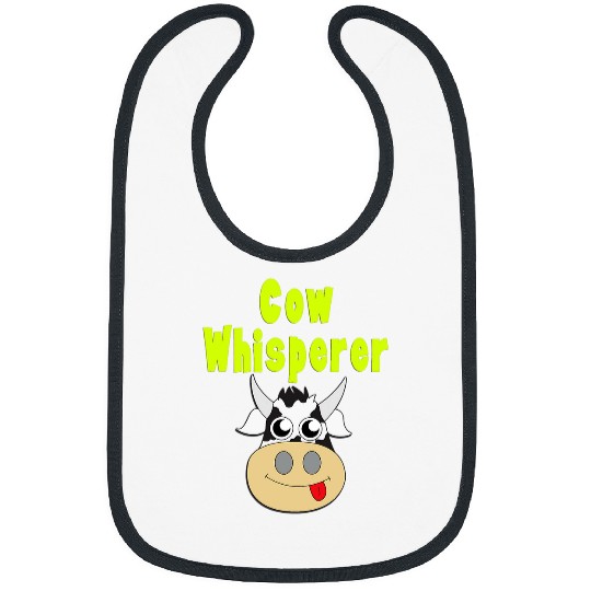 Cow Lover Whisperer 8 Bibs