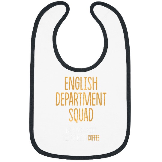 English Department Teacher School Staff 12 Bibs