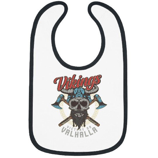 Vikings Victory Or Valhalla Bibs