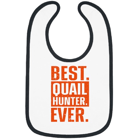 Funny Quail Design For Men Women Quail Hunting Bird Lovers 23 Bibs