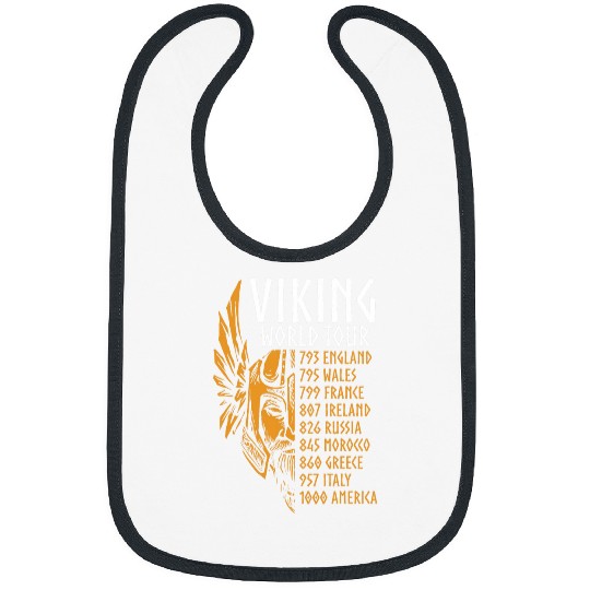 Vikings s Viking World Tour Valknut Norse Mythology Bibs