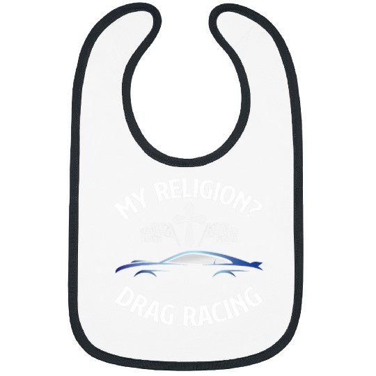 Drag Racing Muscle Car vintages My Religion Drag Racing Bibs