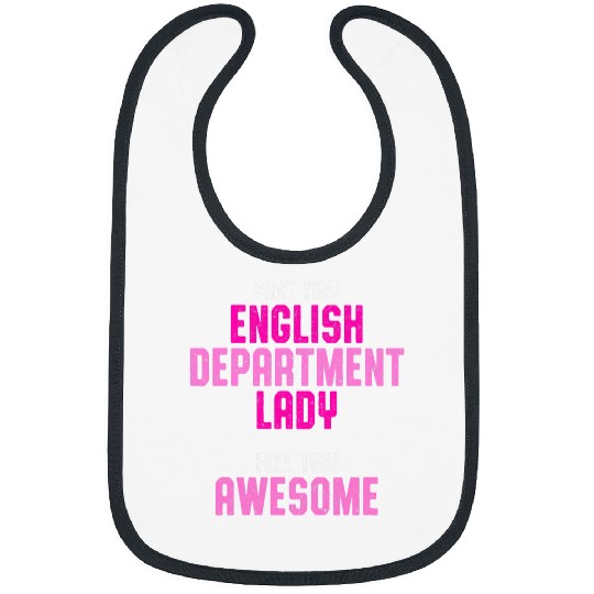 English Department Teacher School Staff 3 Bibs