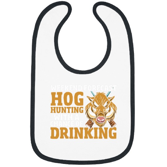 Boar Hunter 2Funny Hog Wild Animal Pig Boar Hunting Bibs