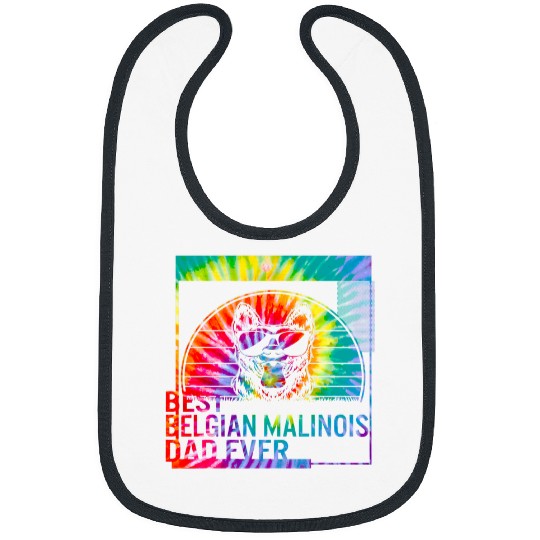 bests Belgian Malinois Dad Ever dog dad gifts for men Dog Fat Bibs