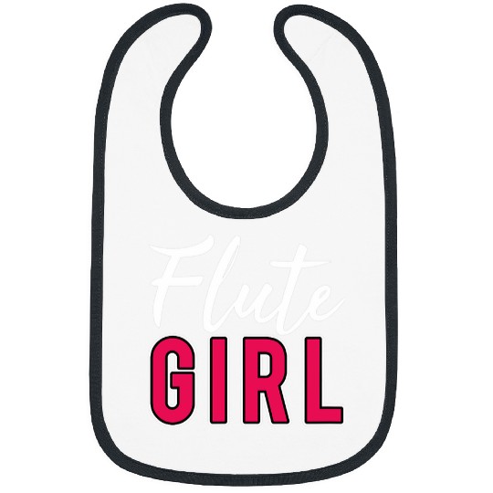 Funny Flute Girl Definition Flutist Marching Band Orchestra Bibs