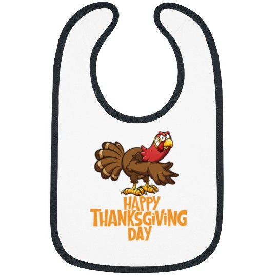 Lacrosse Gift bests Happy Thanksgiving Day Funny Serious Angry Turkey Bibs