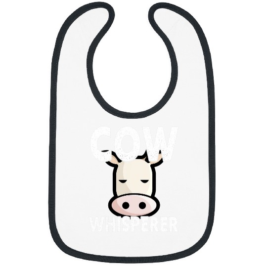 Cow Lover Whisperer 2Cow Farmer Bibs