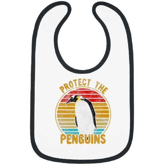 Penguin Pet Protect The Penguins Retro 1970s Penguin Bibs