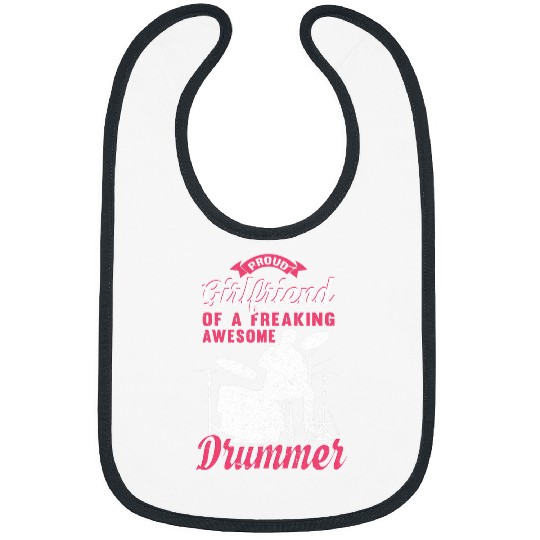 Drums Drummer Percussion Instrument Drumsticks Girlfriend Drums Bibs