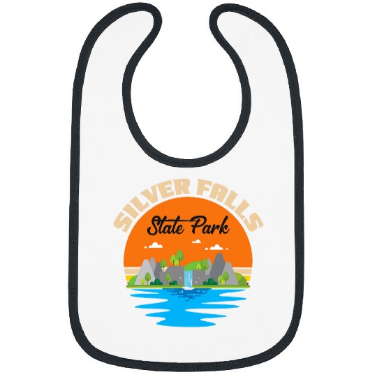 Oregon State Park Souvenir Silver Falls Waterfall Hike Bibs