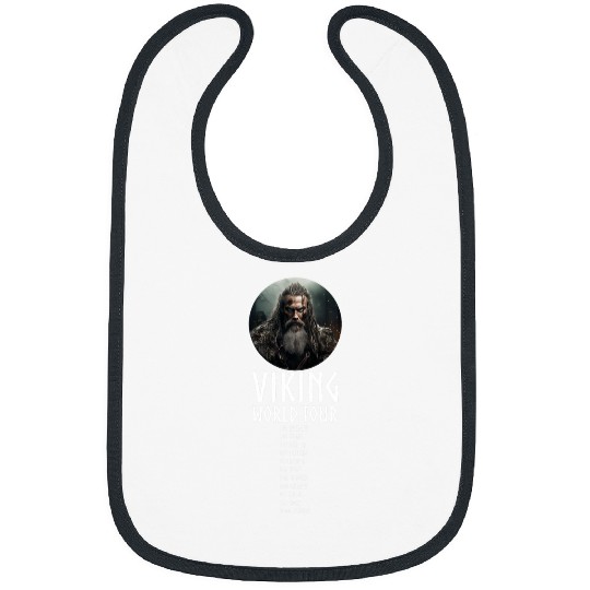 Viking World Tour Medieval European History Norse Pagan Bibs