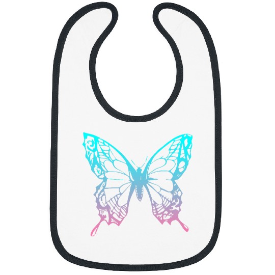 Butterfly Fairy Grunge Fairycore Aesthetic Goth 3 Bibs