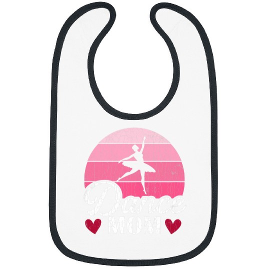 Dance Mom Funny Ballet Ballerina Dancer Graphic Bibs