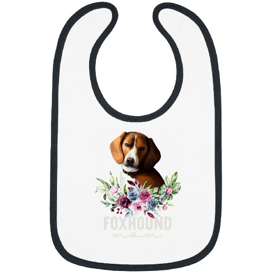 American Foxhound Gifts Dog Mom Bibs
