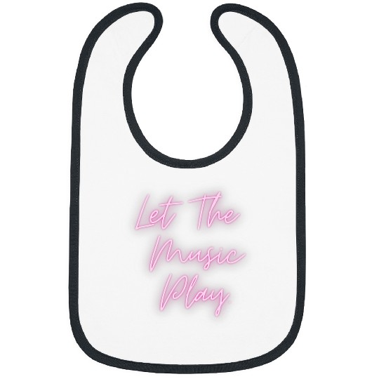 80s Music Neon frees Style Bibs