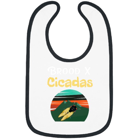 Cicada Brood X Retro Mountain Bibs