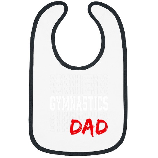 Gymnastics Dad For Gymnastic Father Parents Bibs