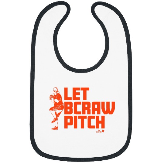 Brandon Crawford Let BCraw Pitch San Francisco Baseball Bibs