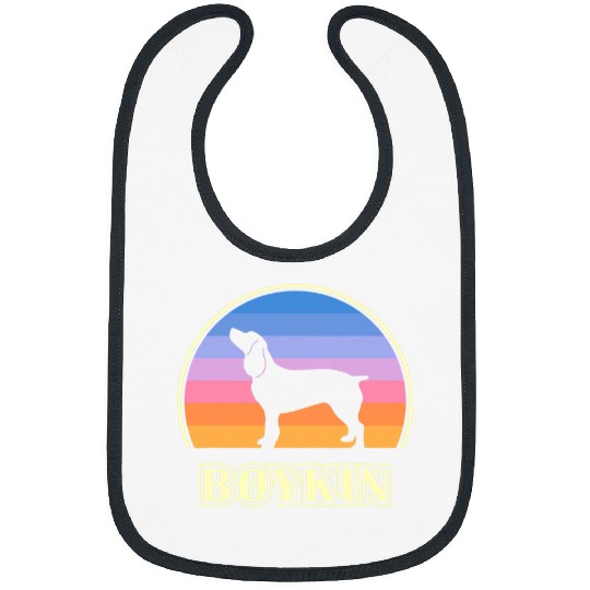 Boykin Spaniel vintages Sunset Dog Bibs