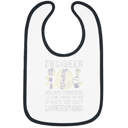 Engineering Solving Problem Software Engineer Gift Bibs